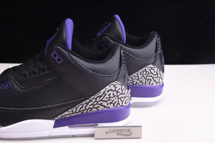 Affordable Air Jordan 3 Retro Black Court Purple CT8532-050