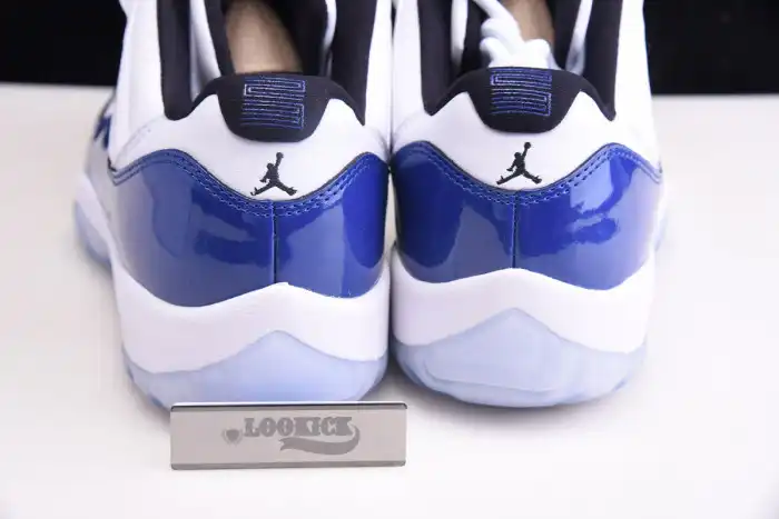 Cheap Air Jordan 11 Retro Low White Concord AH7860-100