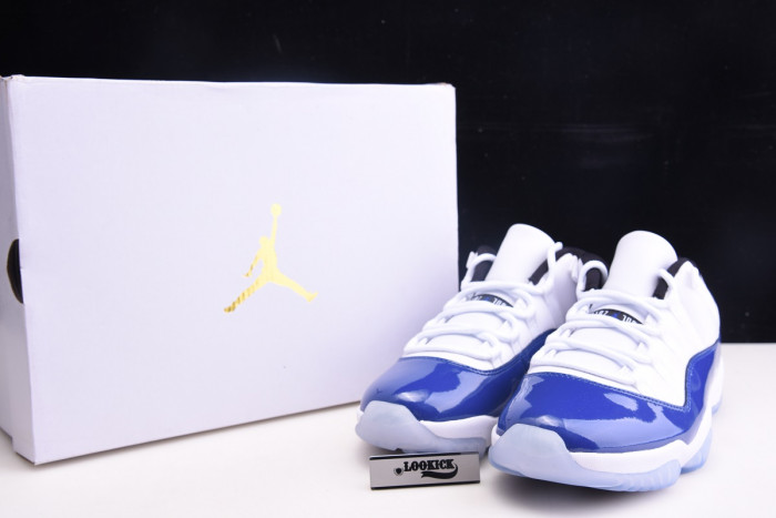 TB Air Jordan 11 Retro Low White Concord AH7860-100