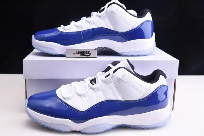 Cheap 【Free Shipping】 Air Jordan 11 Retro Low White Concord AH7860-100