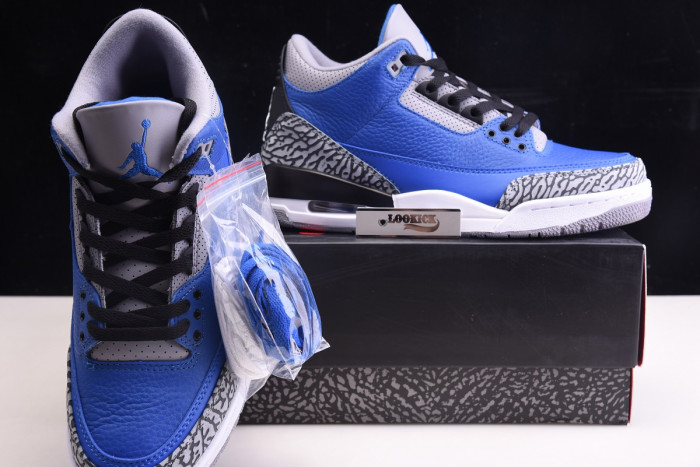 TB Air Jordan 3 Retro 'Varsity Royal' - CT8532 400