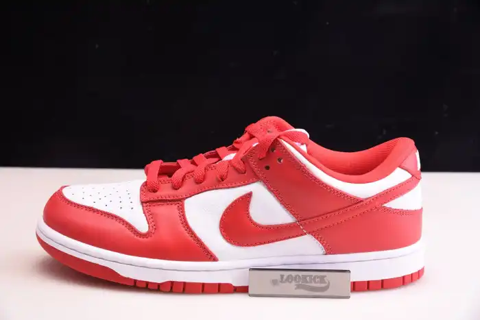 LY NIKE DUNK LOW UNIVERSITY RED WHITE CU1727-100