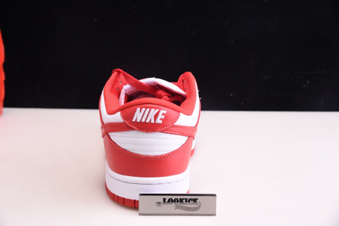 KICKWHO NIKE DUNK LOW UNIVERSITY RED WHITE CU1727-100