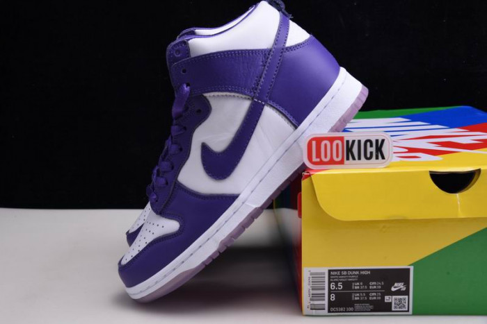 TB Nike Dunk High SP Varsity Purple (W) DC5382-100