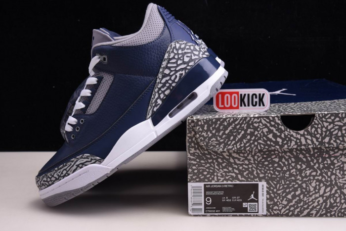 TB AIR JORDAN 3 MIDNIGHT NAVYCT8532-401