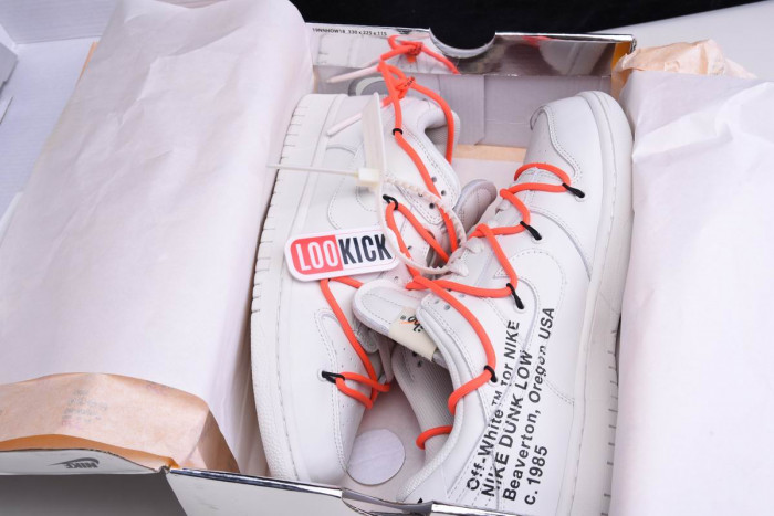 TB NIKE DUNK LOW OFF-WHITE WHITE CT0856- 900