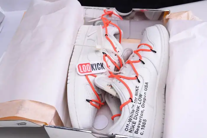 Cheap LY NIKE DUNK LOW OFF-WHITE WHITE CT0856- 900