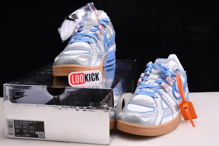 Bmlin OFF WHITE NIKE AIR RUBBER DUNK UNIVERSITY BLUE