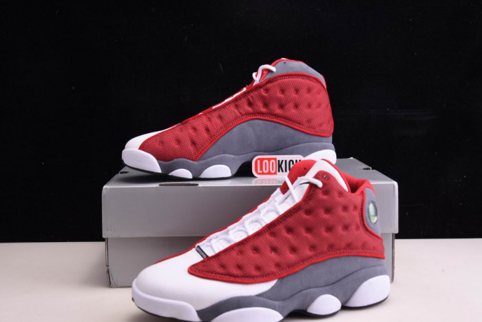 KICKWHO Air Jordan 13 Retro Gym Red Flint Grey 414571-600