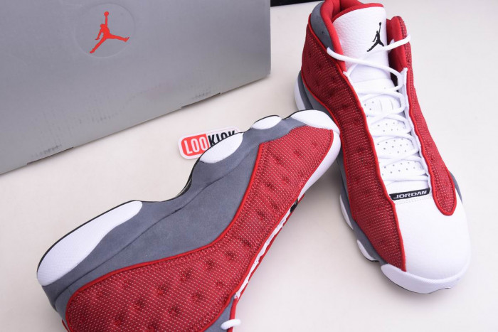 KICKWHO Air Jordan 13 Retro Gym Red Flint Grey 414571-600