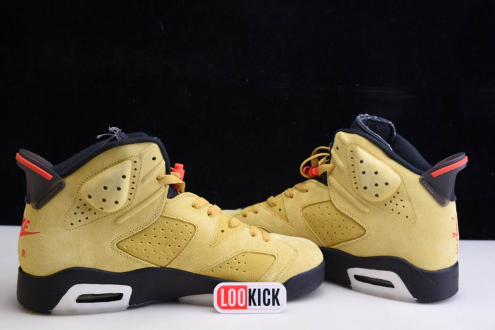 TB AIR JORDAN 6 YELLOW X TRAVIS SCOTT CN1084-300