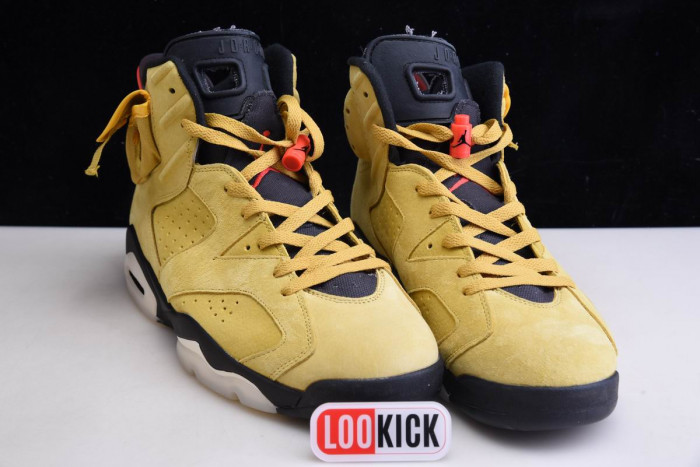 TB AIR JORDAN 6 YELLOW X TRAVIS SCOTT CN1084-300