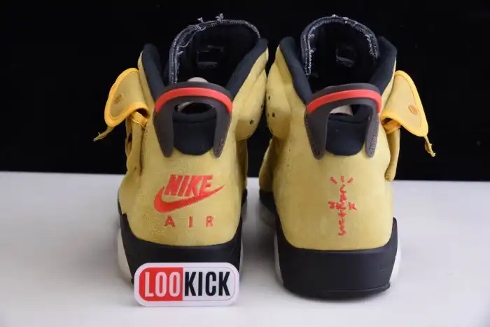 Rep TBK AIR JORDAN 6 YELLOW X TRAVIS SCOTT CN1084-300