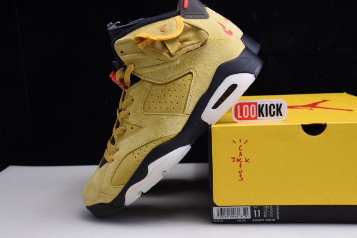 TB AIR JORDAN 6 YELLOW X TRAVIS SCOTT CN1084-300