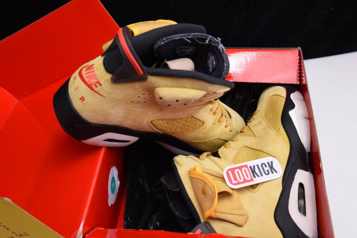 TB AIR JORDAN 6 YELLOW X TRAVIS SCOTT CN1084-300