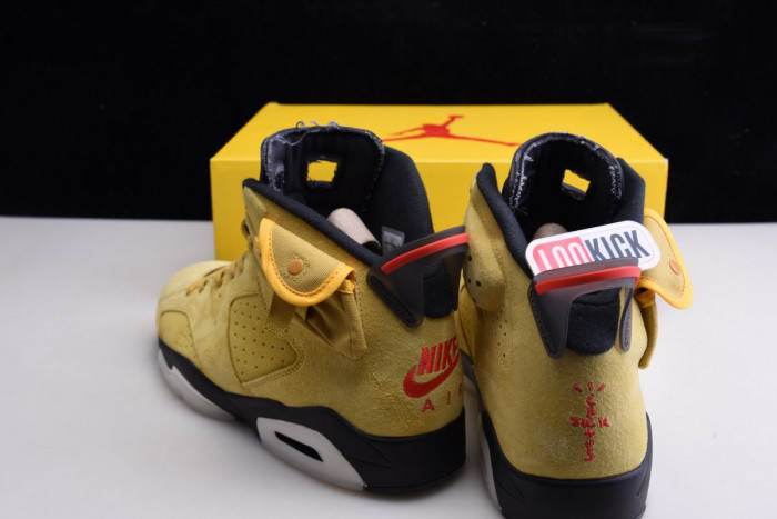 TB AIR JORDAN 6 YELLOW X TRAVIS SCOTT CN1084-300