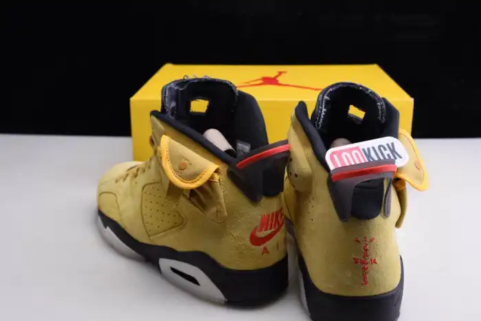 Bmlin AIR JORDAN 6 YELLOW X TRAVIS SCOTT CN1084-300