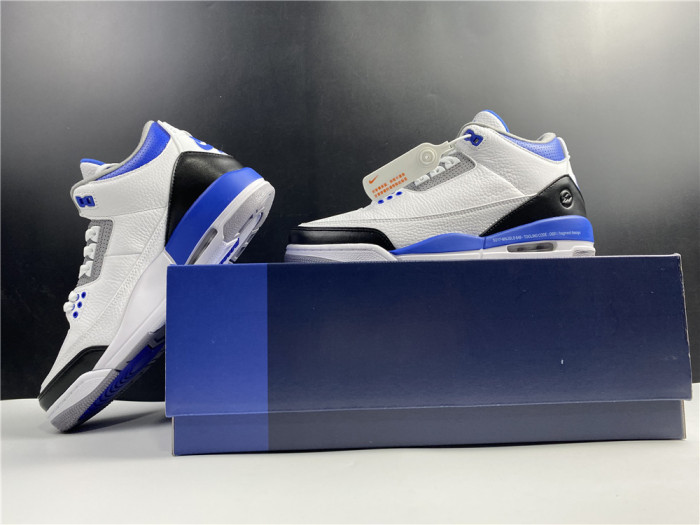 KICKWHO Air Jordan 3 Retro White Blue CT8532-040