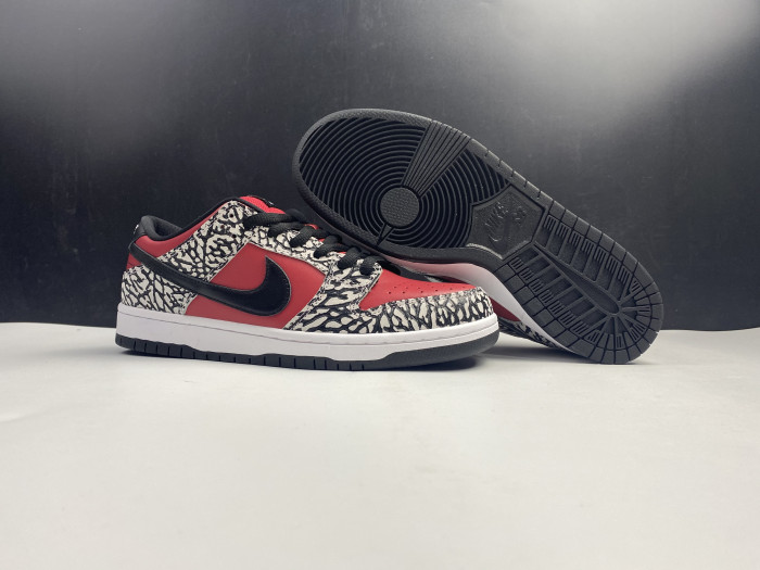 KICKWHO Nike Dunk SB Low Red Cement (2012) 313170-600