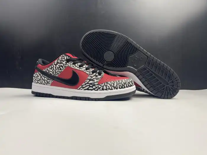 Bmlin Nike Dunk SB Low Red Cement (2012) 313170-600