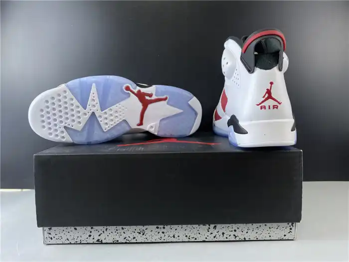 Affordable AIR JORDAN 6 RETRO 'CARMINE' 2014 384664-160