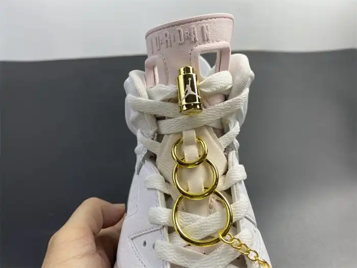 Affordable Air Jordan 6 Retro Gold Hoops (W) DH9696-100