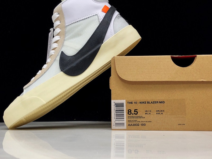 TB NIKE BLAZER MID OFF-WHITE AA3832-100