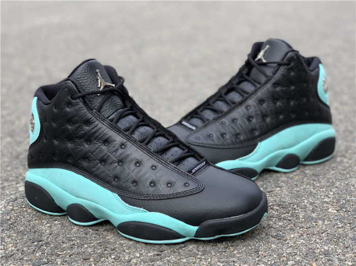 TB Air Jordan 13 Retro Black Island Green 414571-030