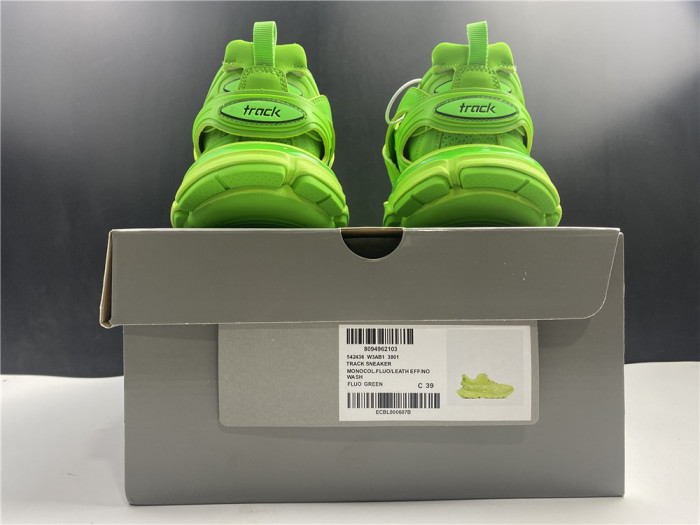 TB BLCG TRACK TRAINER FLUO GREEN 542436 W3AB1 3801