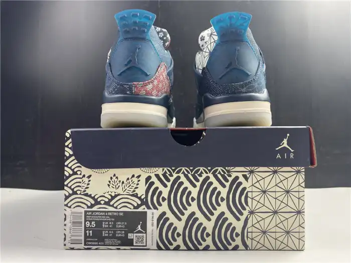 Cheap Air Jordan 4 Retro SE Sashiko CW0898-400