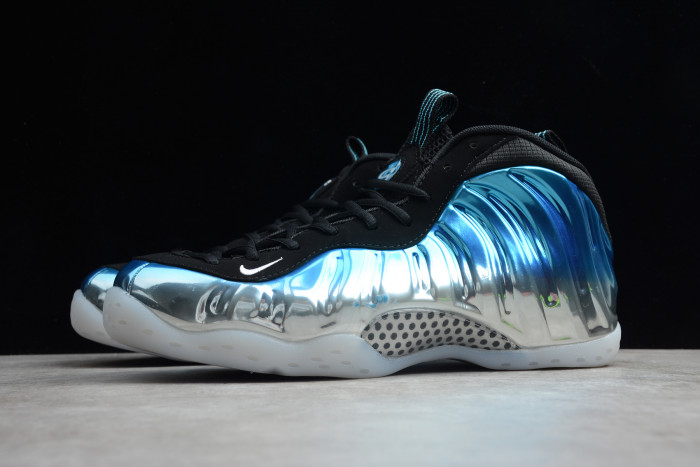 KICKWHO NIKE AIR FOAMPOSITE ONE BLUE MIRROR 575420-008