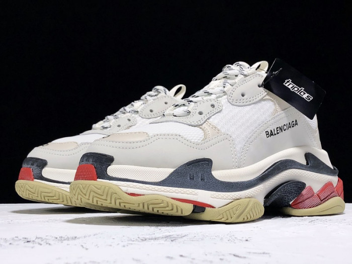 TB BLCG Triple S White Black Red 533882 W09E1 9000