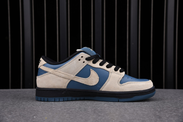 TB Nike SB Dunk Low Light Cream Thunderstorm BQ6817-200