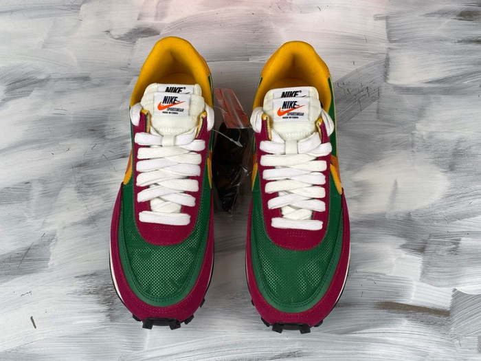 TB Sacai x Nike LDV Waffle 'Pink Green' BV0073-301