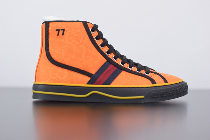 TB GUCC Tennis 1977 Print Sneaker 553385 DOPEO 1977