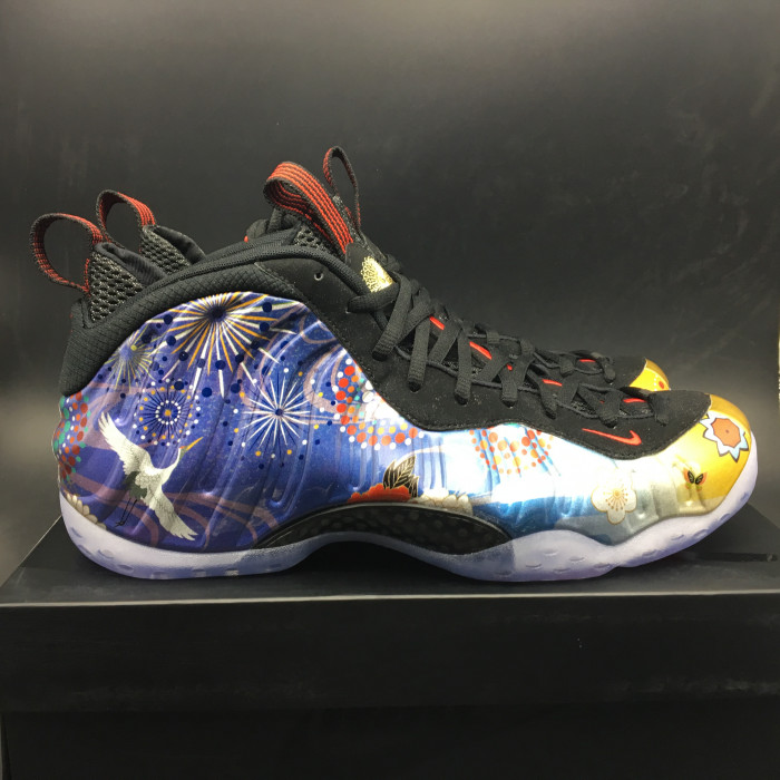 KICKWHO NIKE AIR FOAMPOSITE ONE LNY QS "LUNAR NEW YEAR 2018" AO7541-006