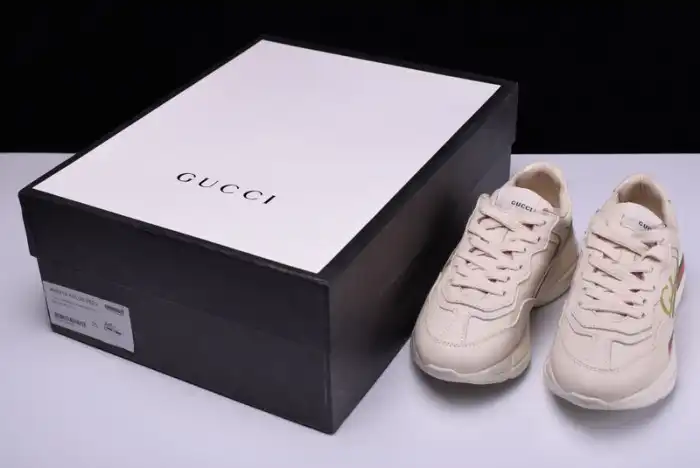 Cheap GUCC LOGO RHYTON VINTAGE TRAINER SNEAKER 500877 DRW00 9522
