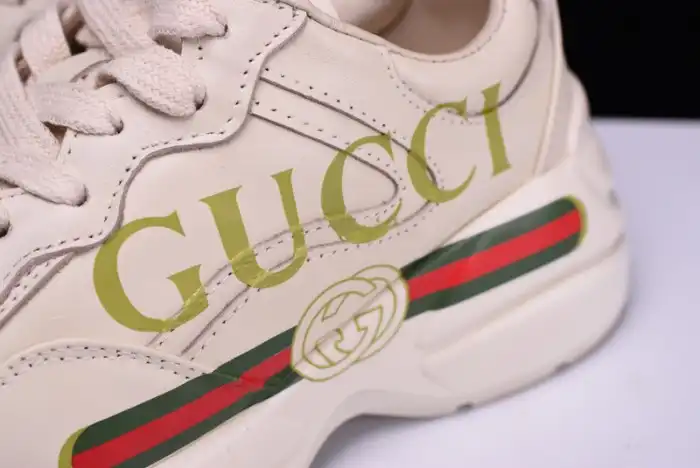 Cheap GUCC LOGO RHYTON VINTAGE TRAINER SNEAKER 500877 DRW00 9522