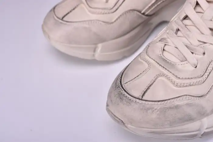 Affordable GUCC RHYTON VINTAGE TRAINER SNEAKER 498916 A9L00 9522
