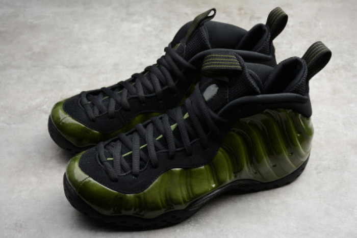 KICKWHO NIKE AIR FOAMPOSITE ONE MEN LEGION GREEN BLACK 314996-301