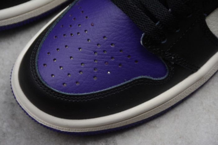 TB KIDS AIR JORDAN 1 RETRO HIGH OG 'COURT PURPLE' 555088-501