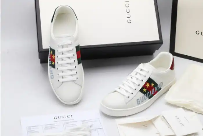 Reps LY GUCC ACE EMBROIDERED LOW-TOP SNEAKER 603693 0FI10 9069