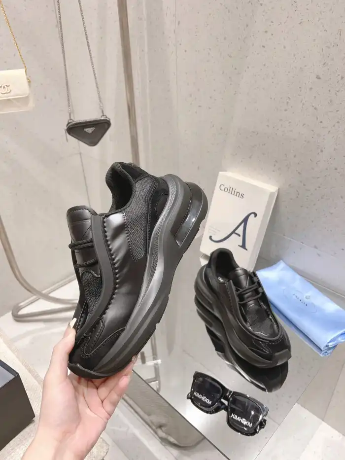 Rep LY Prada Brushed Leather Sneaker