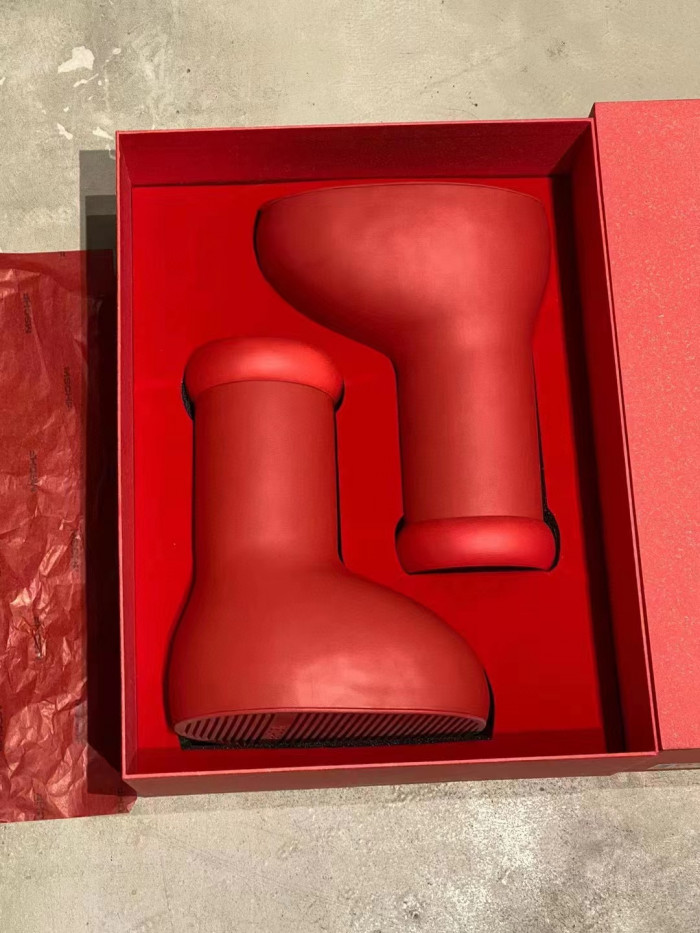 KICKWHO MSCHF Big Red Boot