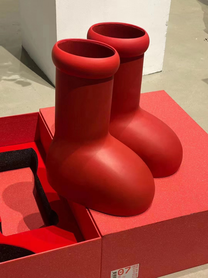 KICKWHO MSCHF Big Red Boot