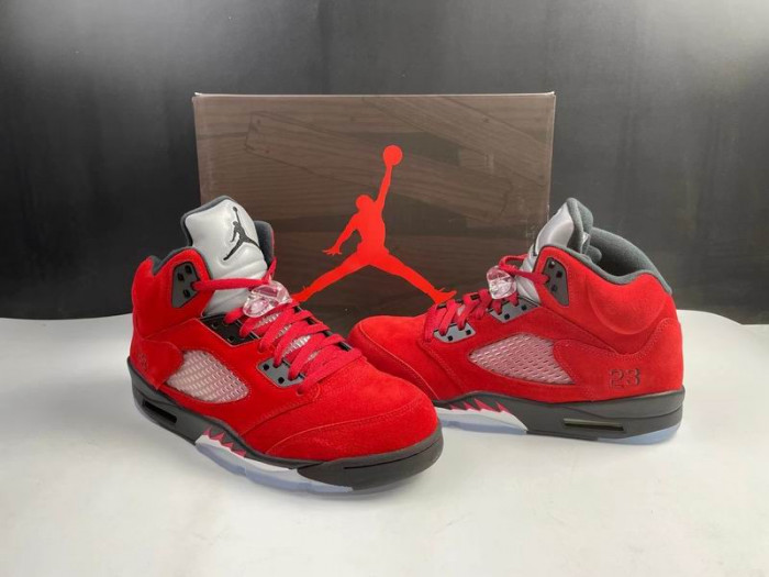 TB Jordan 5 Retro Raging Bulls Red (2021) DD0587-600