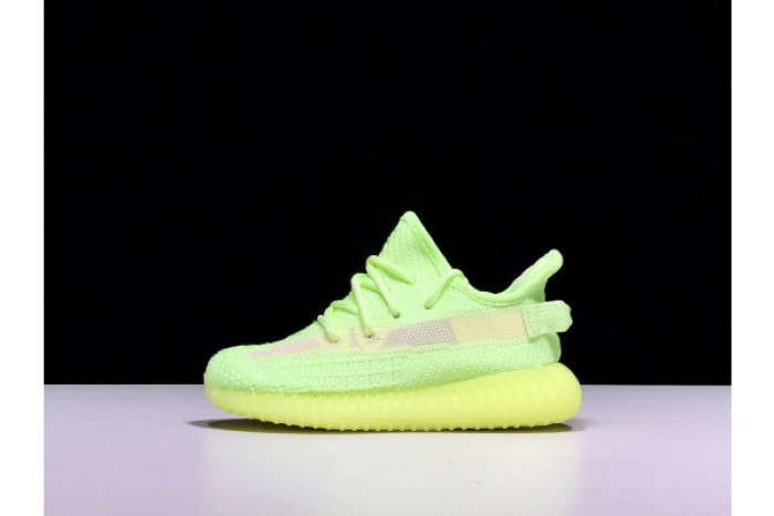 TB ADIDAS KIDS YEEZY 350 BOOST V2 GREEN Kid-EH5360