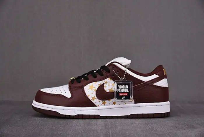 LY Nike SB Dunk Low Supre* Stars Barkroot Brown (2021) DH3228-103