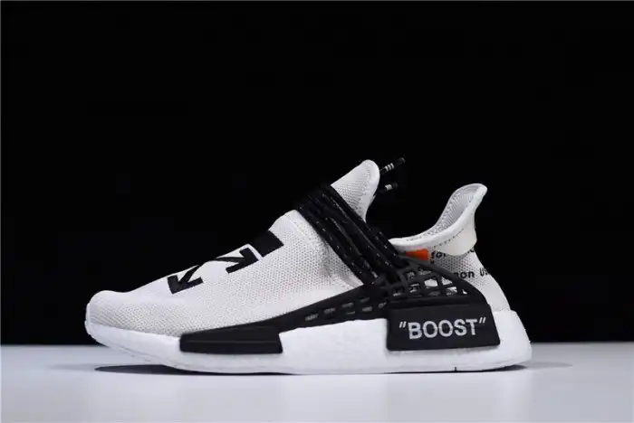 Cheap OFF-WHITE x Pharrell x adidas NMD Hu Race Trail BB7725