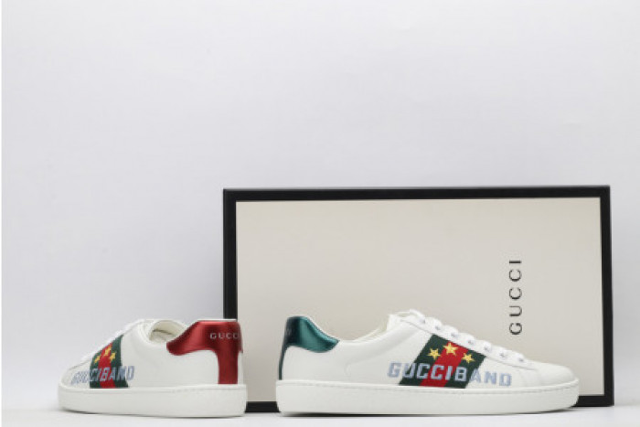 TB GUCC ACE EMBROIDERED LOW-TOP SNEAKER 603693 0FI10 9069